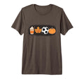 Fall Vibes Pumpkin Spice Soccer T-Shirt - Casual Everyday Wear Unisex