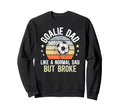 Soccer Goalie Dad Definition Dad Sweatshirt - Novelty Apparel Men Women