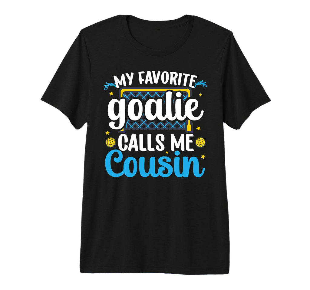 Proud Water Polo Goalie Cousin T-Shirt - Fun Novelty Design for Adults