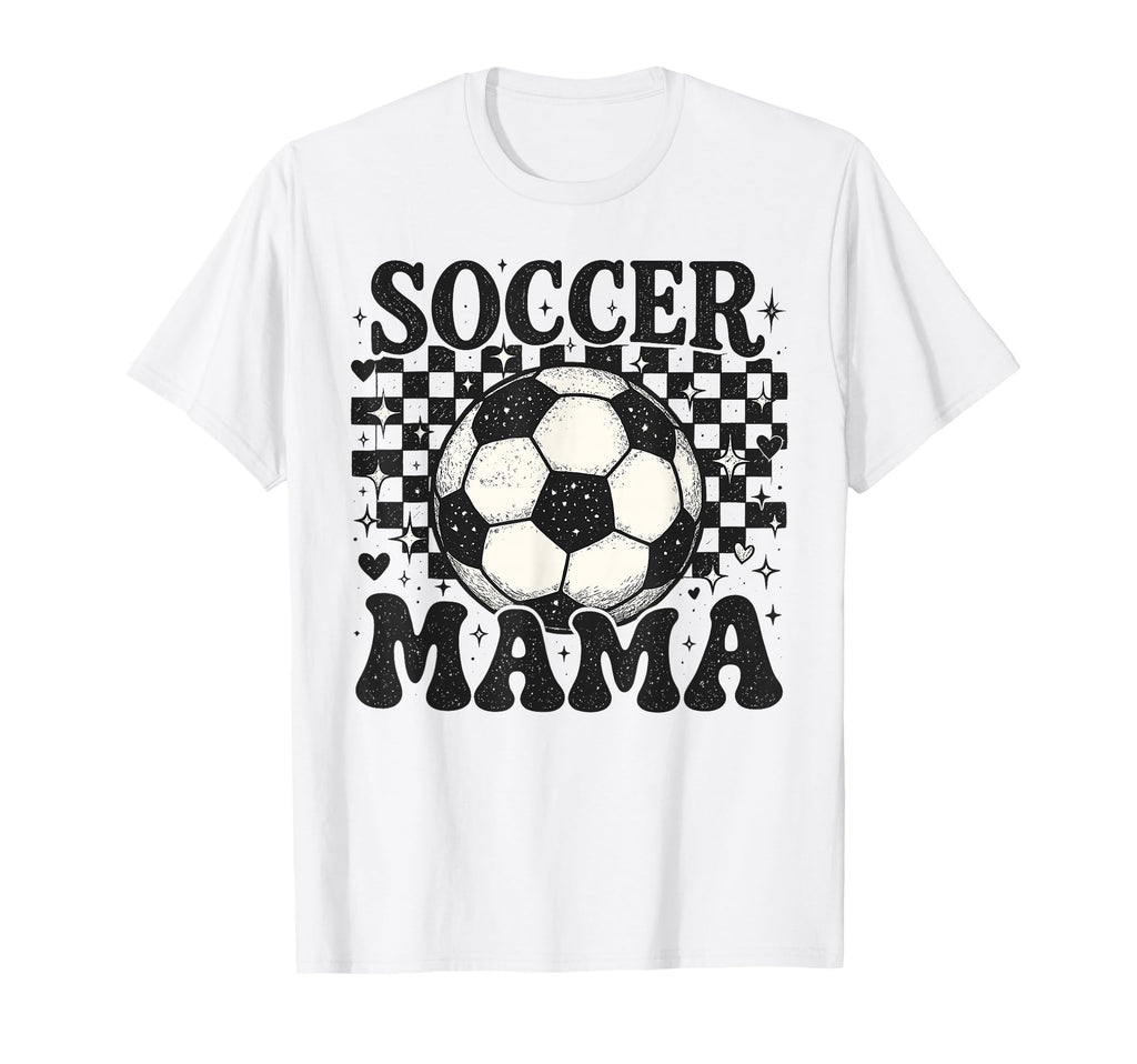 Soccer Mama Game Day Trendy Sports T-Shirt - Custom Art Print for Adults