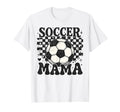 Soccer Mama Game Day Trendy Sports T-Shirt - Custom Art Print for Adults