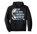 Funny Ice Hockey Ice Hockey Player Hoodie - Casual Everyday Wear for Adults