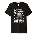 Mens Favorite Ice Hockey Goalie Pop T-Shirt - Unique Graphic for Adults
