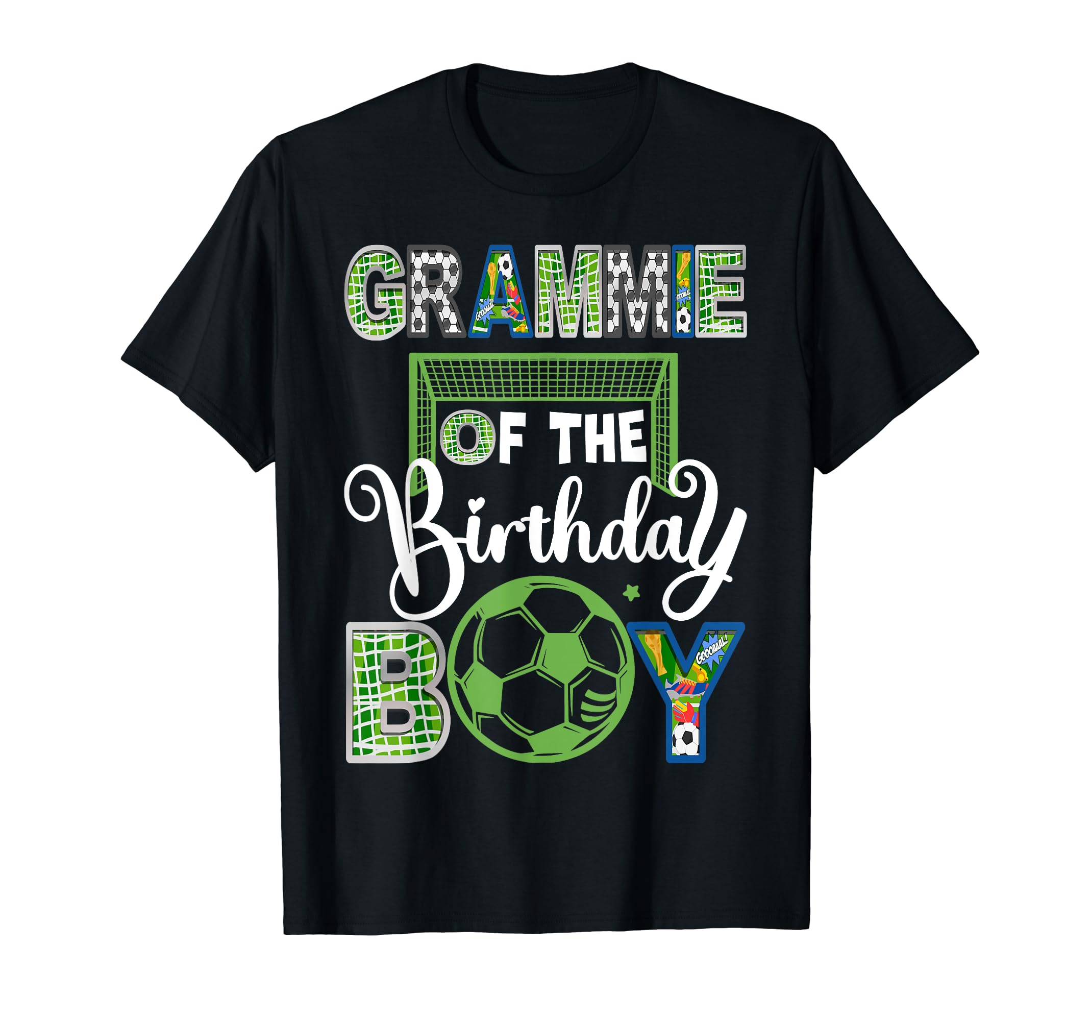 Grammie Birthday Soccer Baller Birthday T-Shirt - Unique Graphic for Adults