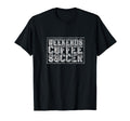 Weekends Coffee Soccer T-Shirt - Aesthetic Graphic Unisex