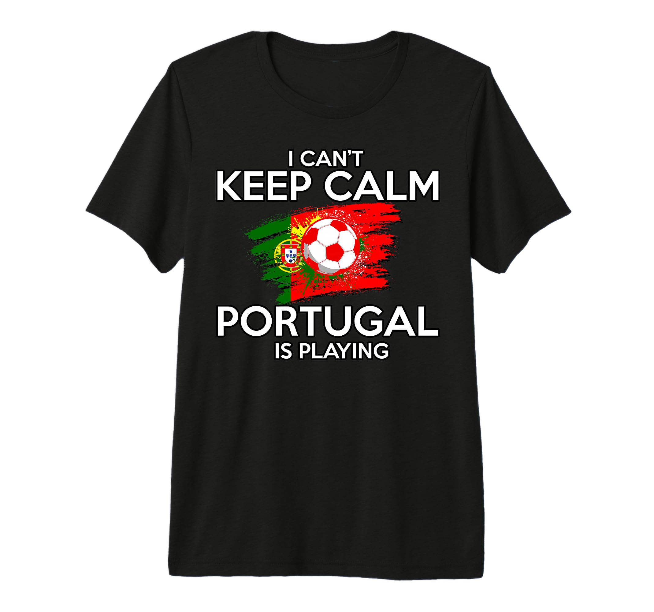 Portugal Football Fan Soccer Game Player T-Shirt - Trendy Graphic Unisex