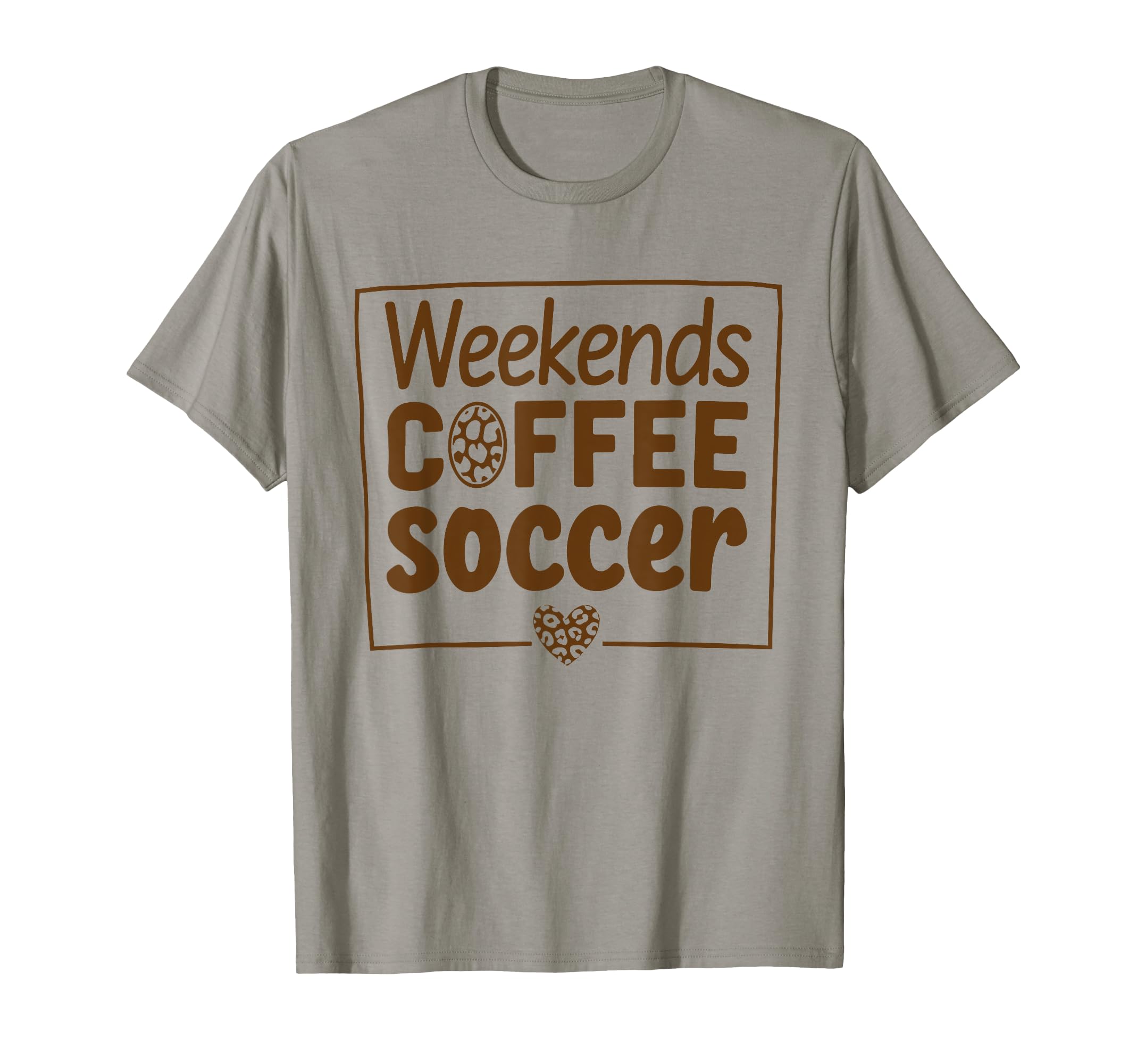 Weekends Coffee And Soccer Mom T-Shirt - Fun Novelty Design for Adults