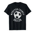 Webster County Soccer Distressed 90S T-Shirt - Trendy Graphic Men Women