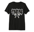 Mama Coquette Bow Game Day Soccer Cheer T-Shirt - Custom Art Print Unisex