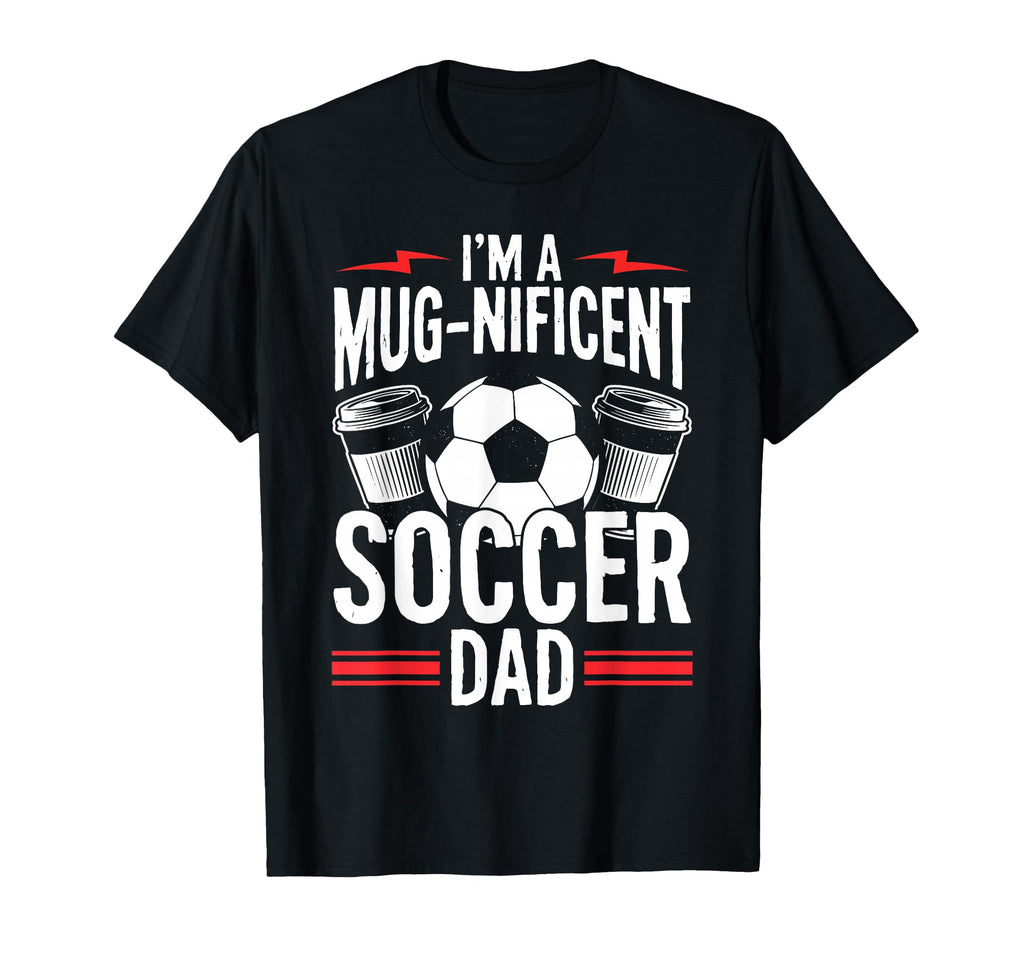 Coffee Lover Soccer Dads T-Shirt - Graphic Print Unisex