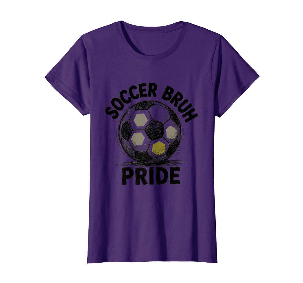 Soccer Bruh Pride Funny Soccer Ball T-Shirt - Streetwear Style Men Women