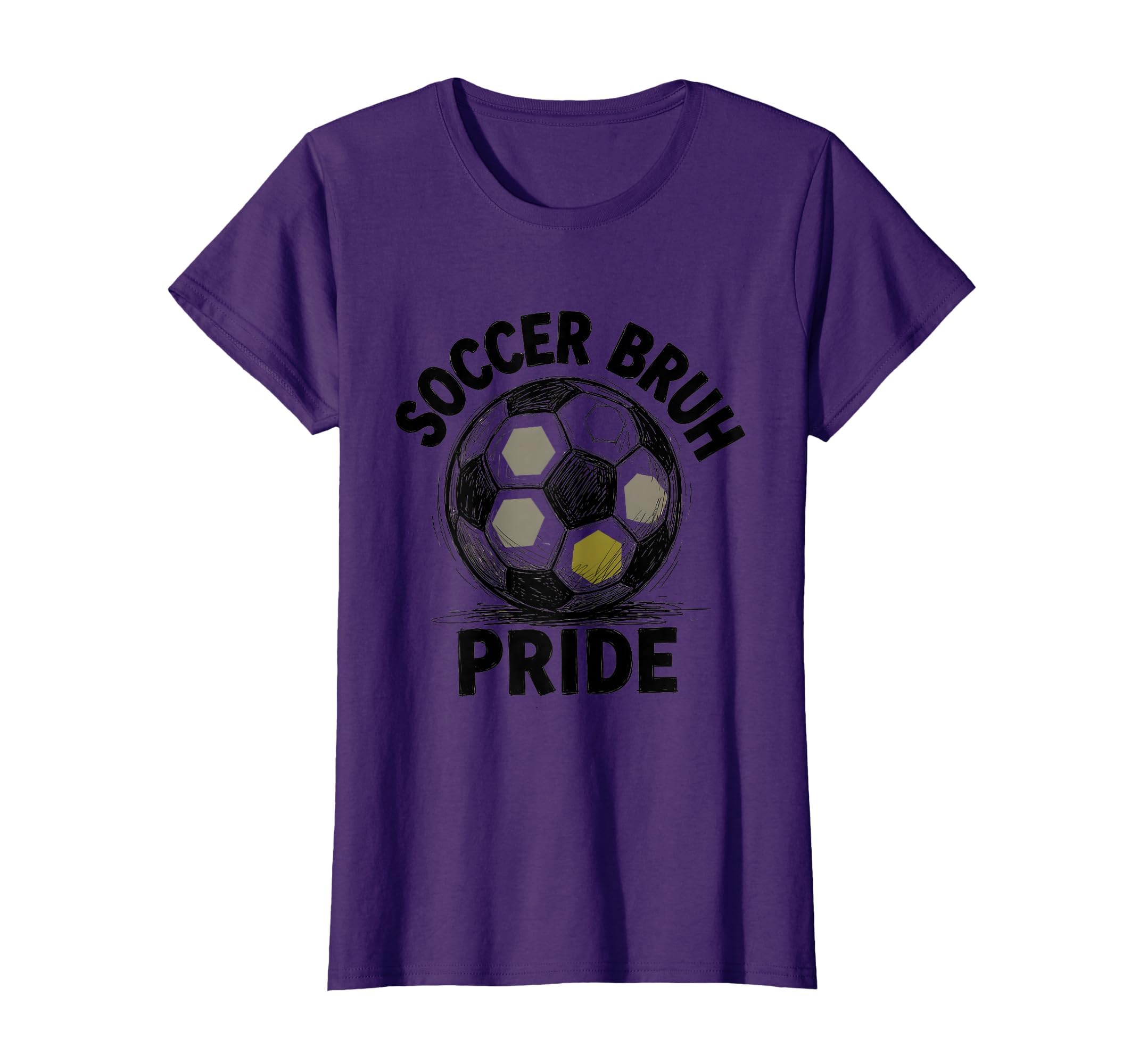 Soccer Bruh Pride Funny Soccer Ball T-Shirt - Streetwear Style Men Women