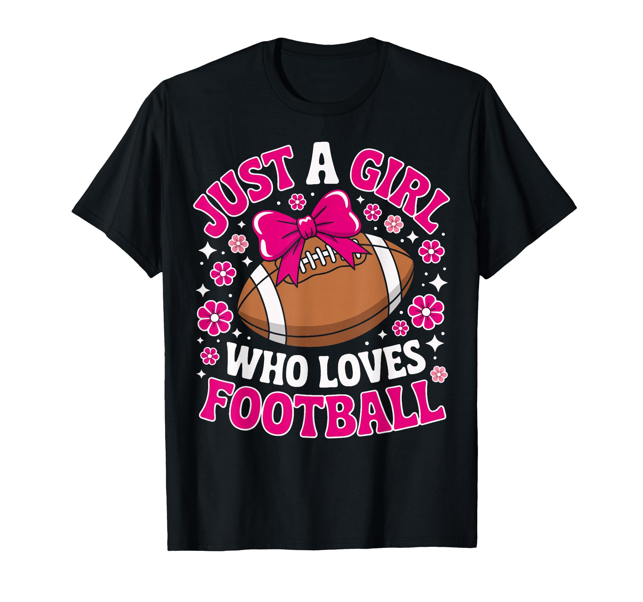 Just Who Loves Football Soccer T-Shirt - Casual Everyday Wear for Adults