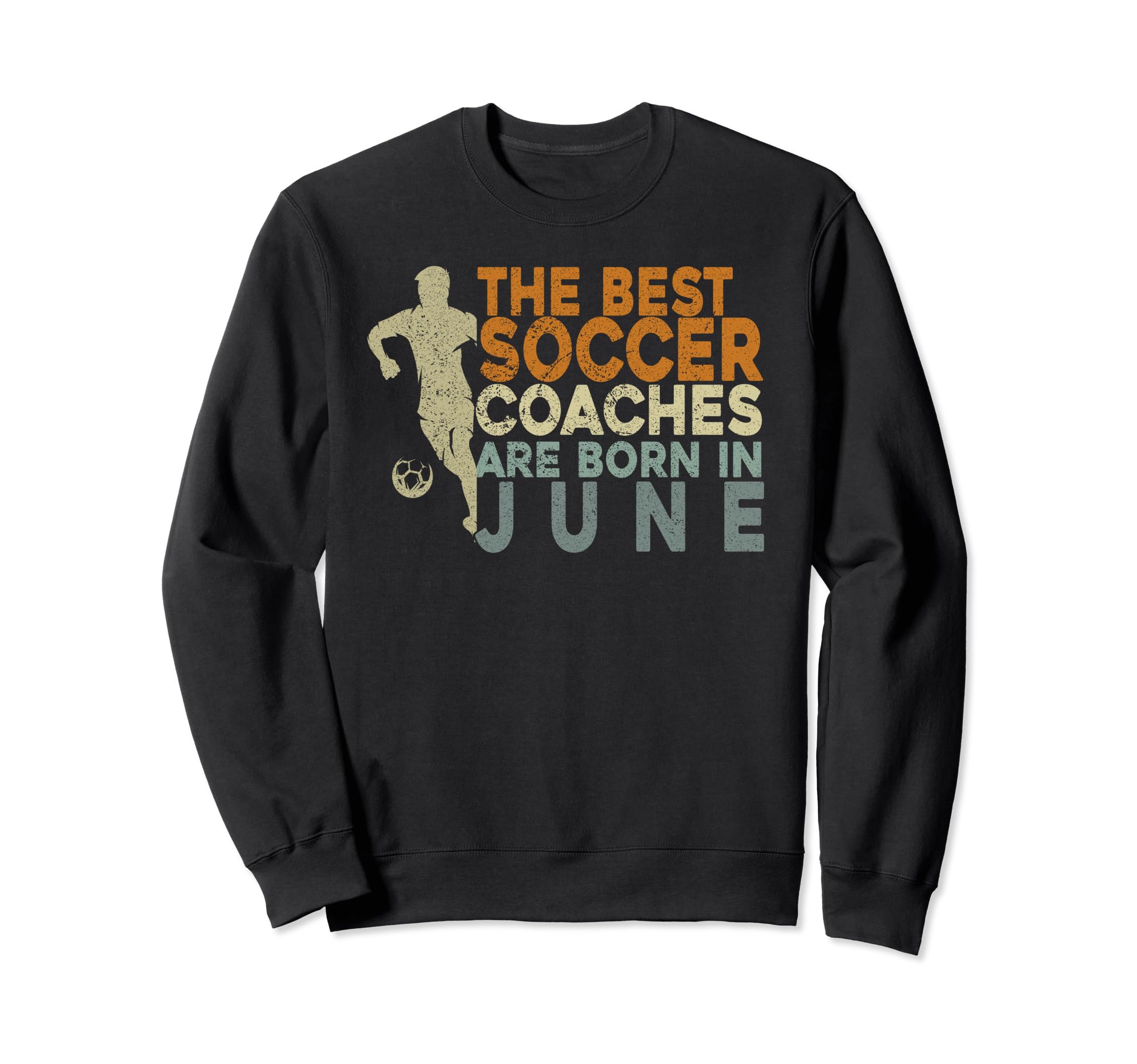 Soccer Coaching Training June Sweatshirt - Casual Everyday Wear Unisex