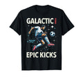 Soccer Player Galactic Power Epic T-Shirt - Streetwear Style Men Women