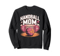 Handball Mom Heart Goalkeeper Sweatshirt - Minimalist Print Men Women