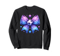 Soccer Coquette Bow Sports Blue Sweatshirt - Custom Art Print Men Women
