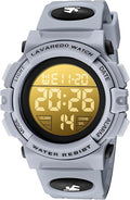 Kids Watch,Boys Watch for 3-15 Year Old Boys,Digital Sport Outdoor Multifunctional Chronograph LED 50 M Waterproof Alarm Calendar Analog Watch for Children with Silicone Band,Kids Gift