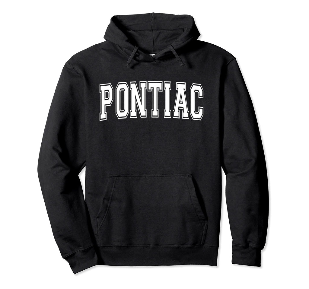 Pontiac Mi Michigan Usa Sports Varsity Hoodie - Trendy Graphic Men Women