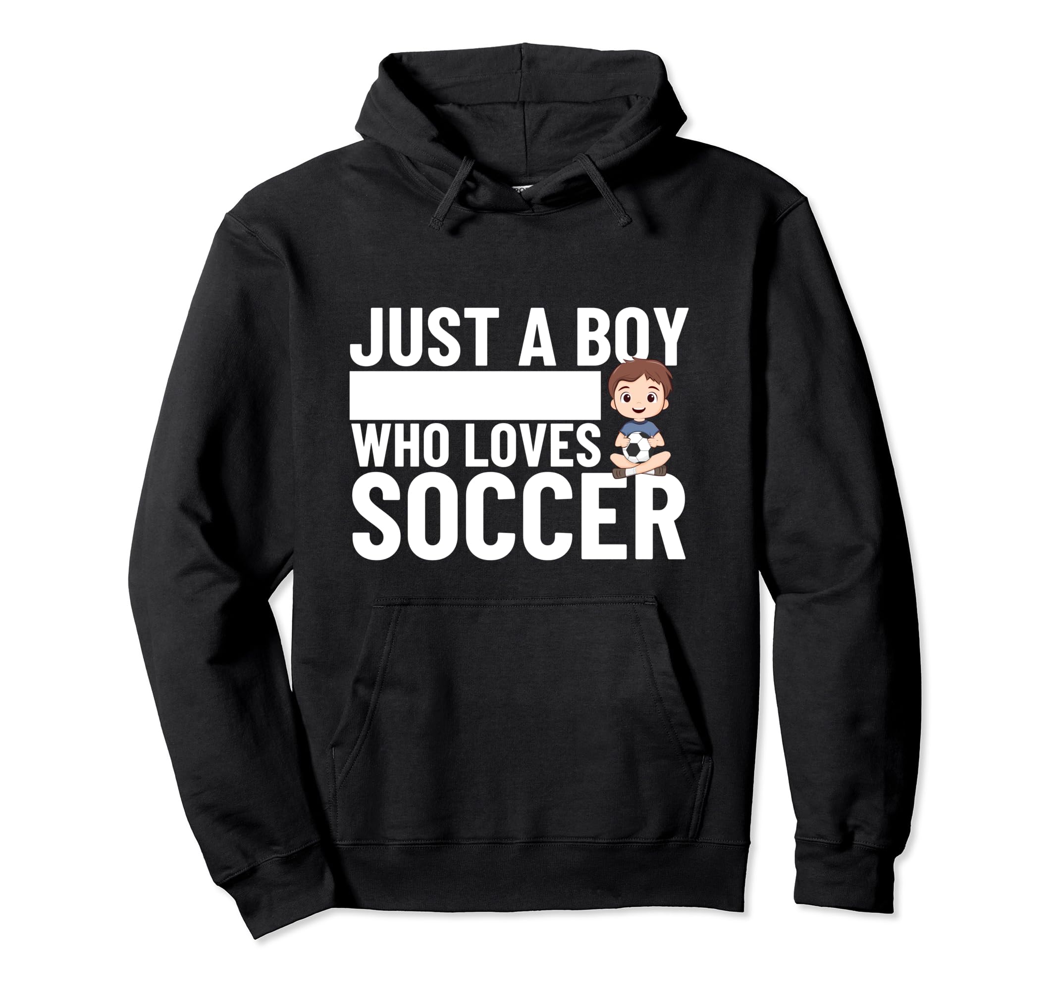 Soccer Player Just Who Loves Soccer Hoodie - Custom Art Print Unisex