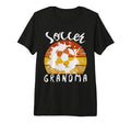 Funny Grandma Proud Soccer Lover Nana T-Shirt - Fun Novelty Design Unisex