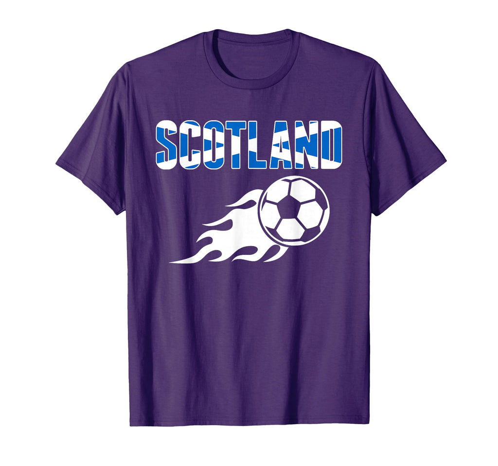 Scotland Soccer Fans Jersey Scottish T-Shirt - Unique Graphic Men Women