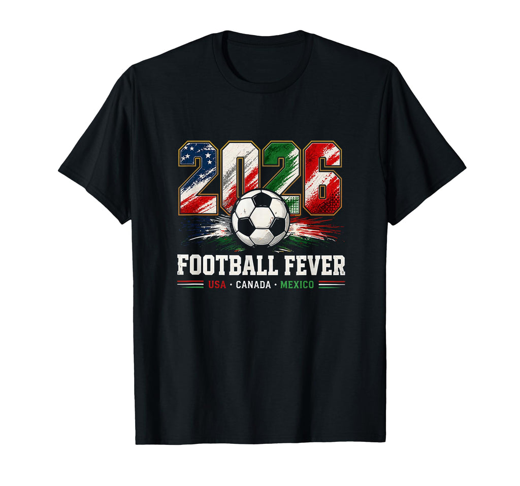 Football Fever 2026 Stadium Crowd T-Shirt - Graphic Print Men Women