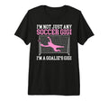 Im Soccer Goalie Gigi Soccer Keeper Gigi T-Shirt - Minimalist Print Unisex