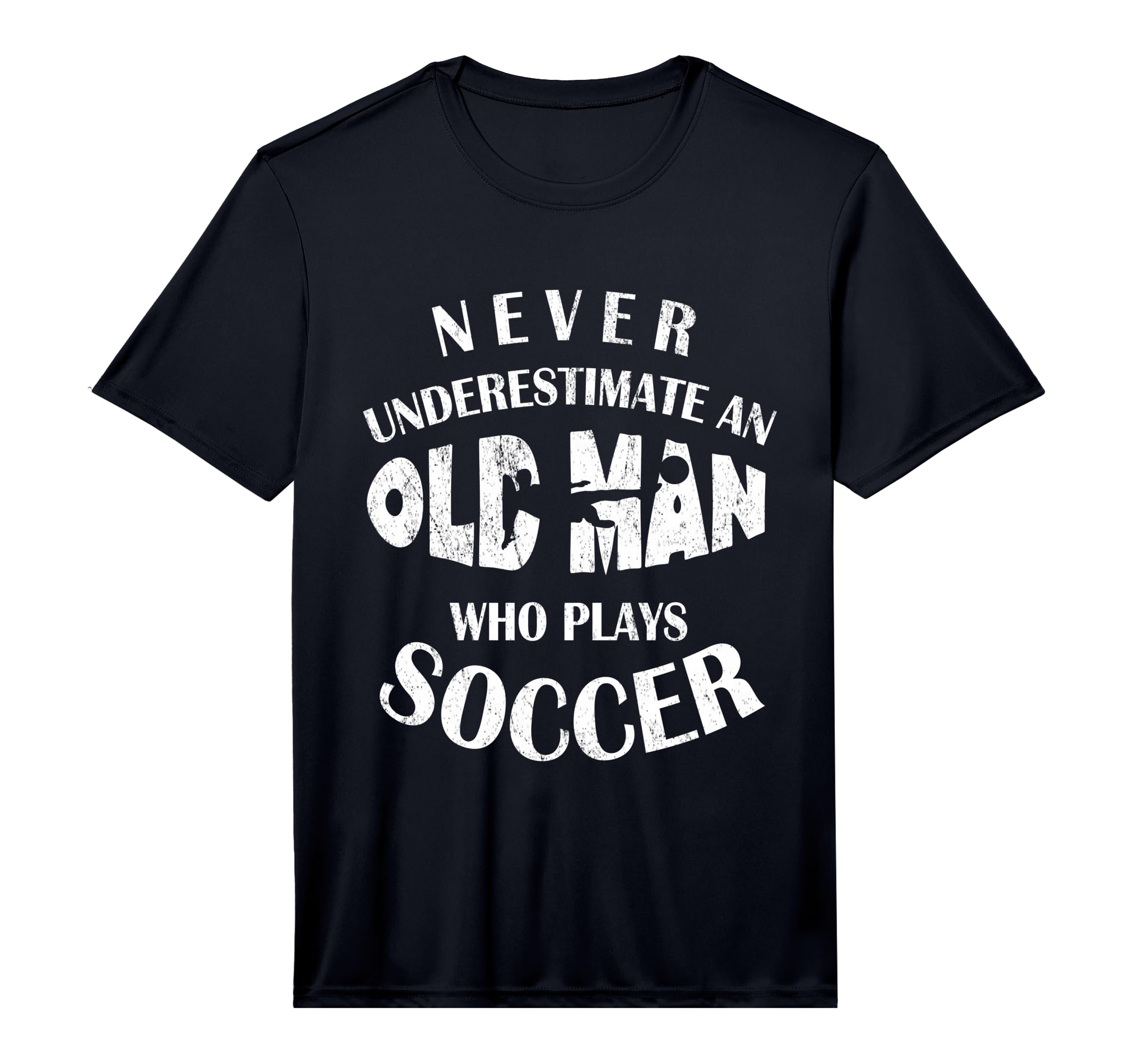 Never Underestimate Old Who Plays T-Shirt - Custom Art Print for Adults