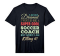 Mens Soccer Coach Funny Gift T-Shirt - Minimalist Print Unisex