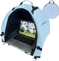 Laptop Sunshade Tent & Bag Portable Case for Working Outside | Anti-Glare | Water Resistant | for 13-18 inch Laptop| Portable Privacy Screen Hood | Cubicle Shade for Laptop