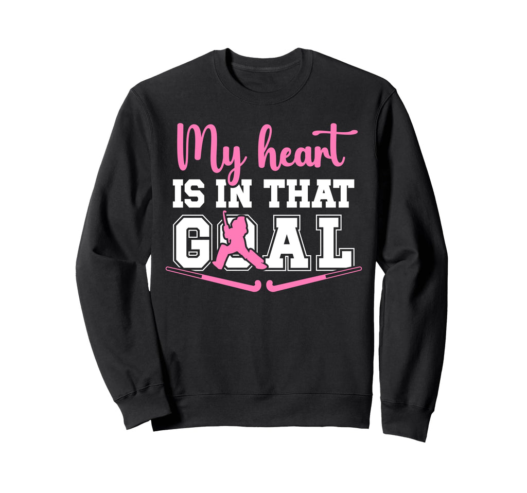 Proud Field Hockey Goalkeeper Mom Sweatshirt - Novelty Apparel for Adults