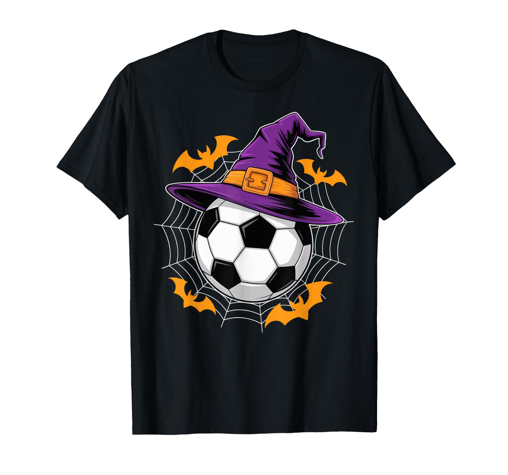 Witch Soccer Fun Sports Fans T-Shirt - Casual Everyday Wear Men Women
