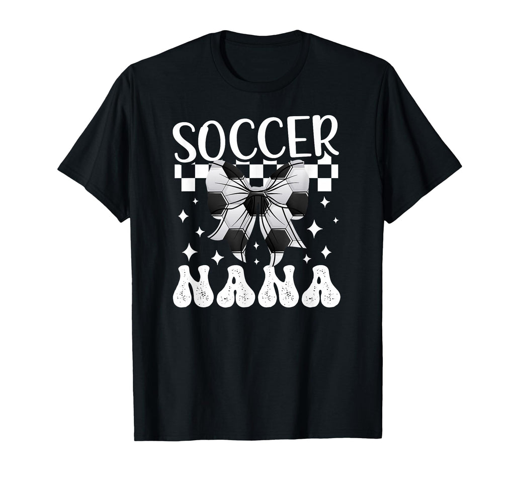 Soccer Nana Coquette Nana Soccer T-Shirt - Minimalist Print Men Women