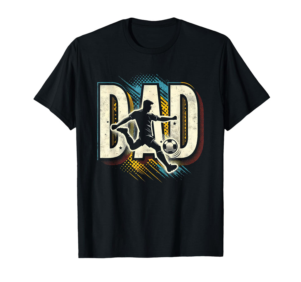 Mens Soccer Dad Soccer Football Lover T-Shirt - Aesthetic Graphic Unisex