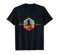 Soccer Player Heartbeat Soccer T-Shirt - Fun Novelty Design Men Women