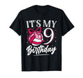 Its My Nine 9Th Birthday Volleyball T-Shirt - Unique Graphic for Adults