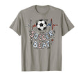 Soccer Art Soccer Lover Goalie Football T-Shirt - Minimalist Print Unisex