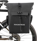 ROCKBROS Bike Pannier Bag Back Shelf Bag Bicycle Hanging Bag Waterproof Backpack Hand-held Backpack Rainproof Riding Equipment Mountain Road Bicycle