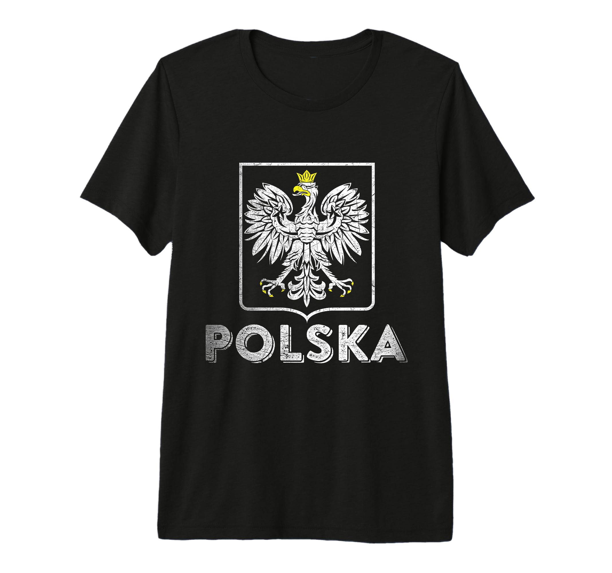 Polska Poland Polish Soccer Tri T-Shirt - Fun Novelty Design Men Women