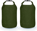 Desoto Waterproof Dry Bag 2 packs, 2L/5L/10L/20L/40L/70L Dry Sack Lightweight Portable, Dry Storage Bag to Keep Gear Dry Clean for Kayaking, Gym, Hiking, Swimming, Camping
