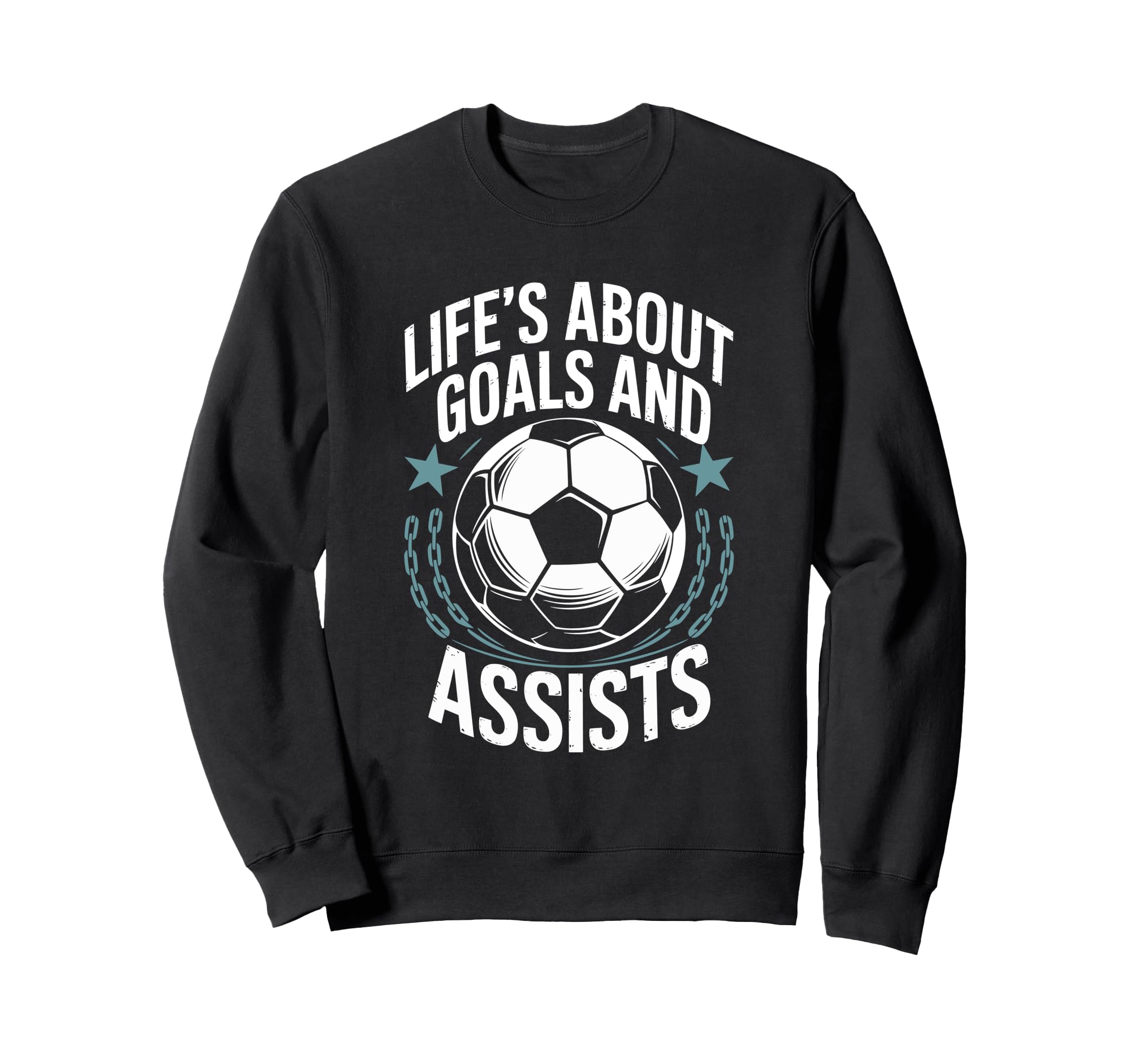 Goal Keeper And Goal Keeper Life Sweatshirt - Aesthetic Graphic Unisex
