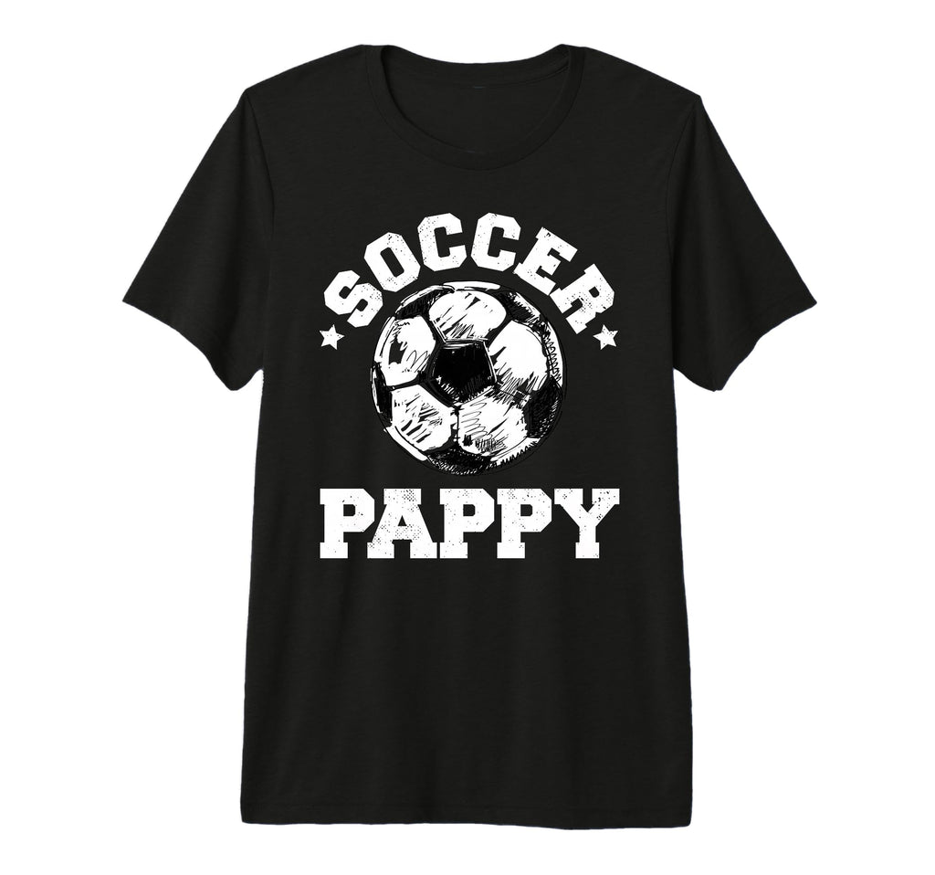 Mens Soccer Pappy Soccer Ball T-Shirt - Aesthetic Graphic Unisex