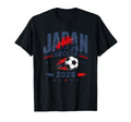 Japan Soccer Teams Game Football Lovers T-Shirt - Graphic Print for Adults