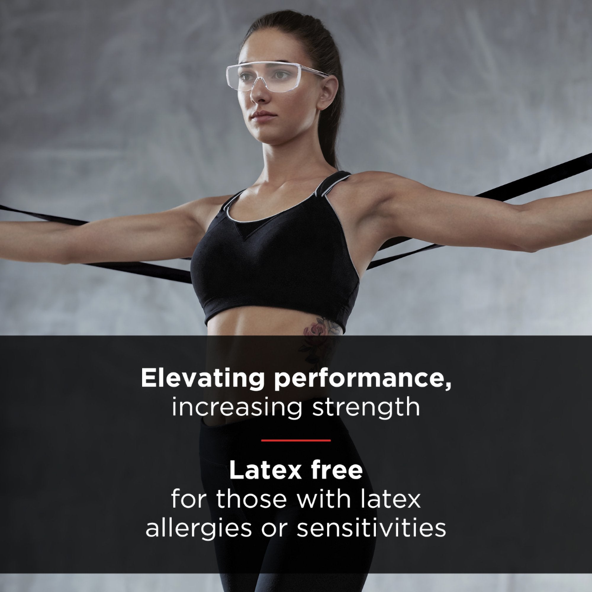 TheraBand® Exercise Resistance Band, Black, 6 Inch x 25 Yard, X-Heavy Resistance 81234780