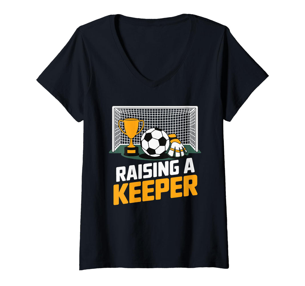 Soccer Game Goalkeeper Keeper Soccer Parent T-Shirt - Unique Graphic Unisex