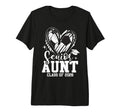 Senior Aunt Class 2026 Soccer T-Shirt - Trendy Graphic for Adults