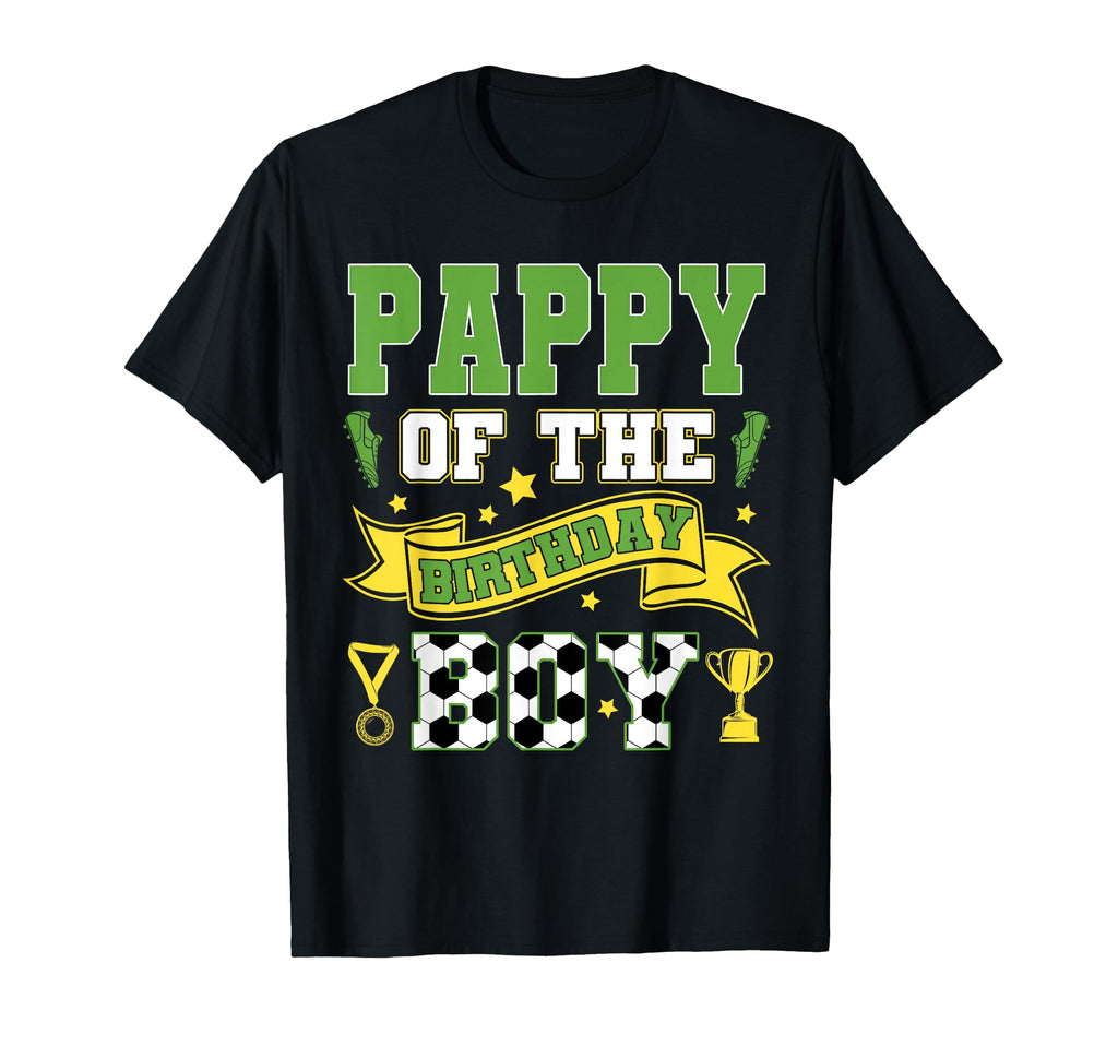 Pappy Birthday Soccer Player Birthday T-Shirt - Custom Art Print for Adults