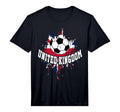 United Kingdom Soccer British Football T-Shirt - Unique Graphic for Adults