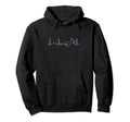 Funny Heartbeat Soccer Goalie Hoodie - Casual Everyday Wear Men Women